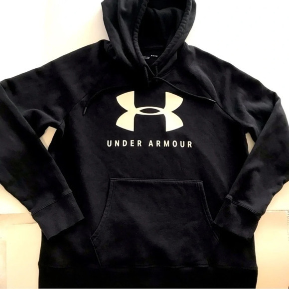 Under Armour black Hoodie Size G/G/LG Loose‎​​​​​ - Picture 1 of 5